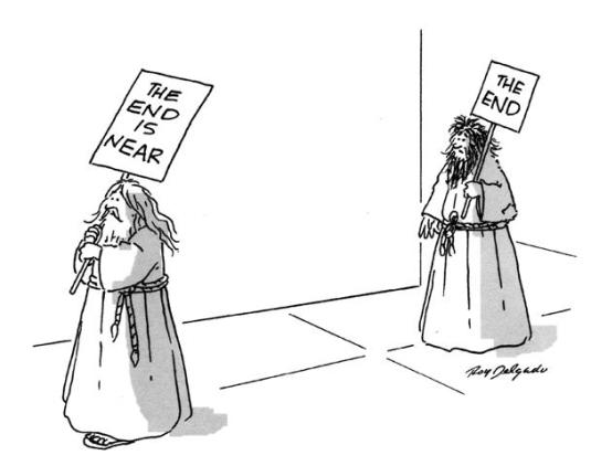 Cartoon - End of the World